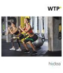 BURPEE, Set aus elastischen Widerstandsbändern mit nicht gewebtem Beutel, Schwarz, 99970-103