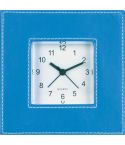 PU table clock, blue royal, C12190BL