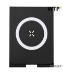 Caricatore wireless magnetico 15W, pieghevole, supporto per telefono, VA607