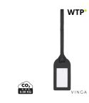 VINGA Baltimore RCS recycled polyester luggage tag, XDV82002-A38CF2CD