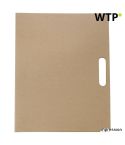 Cartella memo in cartone Charlie, marrone, 6417-011999999