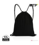 Impact AWARE™ recycled cotton drawstring backpack 145g, XDP762.63-FD5EB7DA