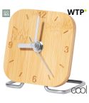 Chrona, table clock, natural, AP733366