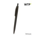 Penna a sfera in fibra di caffè, marrone, VA638-16