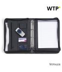 Konferenzmappe A4 mit Notizbuch, Schwarz, V2369-03