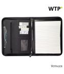 Konferenzordner A5 mit Notizbuch, Schwarz, V2309-03