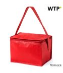 Cooler bag, red, V0529-05