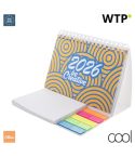 CreaDate Combo, custom desk calendar, white, AP716989