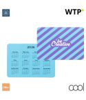 CreaDate Pocket, custom pocket calendar, white, AP716961