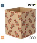 CreaSleeve Kraft 207, custom kraft paper sleeve, natural, AP713213-00