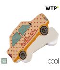 CreaStick Car Eco, blocco note adesivo personalizzato, natural, AP715030