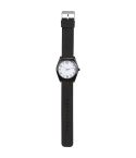 Customizable analog watch in metal and silicone, D10076