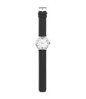 Customizable analog watch in metal and silicone, D10077