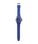 Customizable analog watch in plastic and silicone, D10079