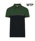 POLO A MANICHE CORTE DUE TINTA ECO-FRIENDLY UNISEX, EGWK210