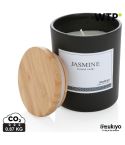 Candela profumata Ukiyo deluxe con coperchio in bambù, XDP262.94-AEA90DC1