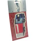 Car air freshener, 4-color printing (CMYK), both sides, packed in a bag
