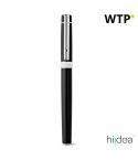 DOURO, Metall Rollerball- und Kugelschreiber-Set mit Clip, Schwarz, 91816-103