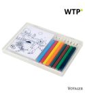 Drawing set, colouring pencils, mixed, V7842-00