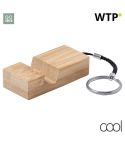 Dulloo, portachiavi supporto per cellulare, natural, AP721934