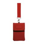 Neoprene and polyester mobile phone holder, E14072