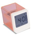 Multifunctional plastic LCD alarm clock, E14304