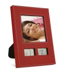 LCD plastic clock with photograph holder, E14344