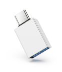 Metalni USB-C adapter, siva, E14716GR