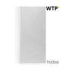 CLERK, 8.000 mAh prenosna baterija s sončnim panelom v 100% recikliranem aluminiju, 97137