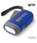 EDDIE, torcia Dynamo con 3 LED, blu, 94720-104