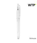 Erasable ball pen, white, V1322-02