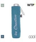Flumber RPET, custom folding umbrella pouch, white, AP718697