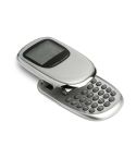 Calcolatrice del tempo mondiale pieghevole in plastica, grigio, G16713