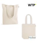 HARBOR, Bag made from recycled cotton (70%) and polyester (30% rPET) (280 g/m²), natural, 92397-150