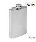 Taschenflasche 100 ml, Silber, V0659-32