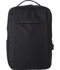 Zaino per laptop Jesse | Riciclato | 16 pollici | Porta USB, nero, 967399-001999999