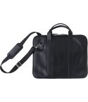 Borsa per laptop Michael | Vera pelle, nero, 971814-001999999