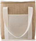 Borsa termica in juta Raveena, marrone, 866479-011999999