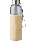 Trinkflasche Kaydence | Glas | 500 ml, braun, 1015125-011999999