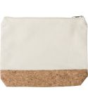 Toaletna torbica Teagan | Pamuk | Pluta | 0.5 l, kaki, 1015126-013999999