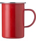 Tazza smaltata Ayden | Bordo in acciaio inox | 450 ml, 1014857