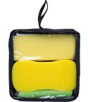 Car wash set Aaliyah | Polyester | 3 items, yellow, 5300-006999999