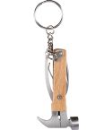 Schlüsselanhänger Heinrich | Bambus | Multitool, braun, 1107131-011999999