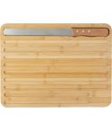Tagliere Werner | Bambù | Con coltello, marrone, 1097558-011999999