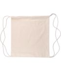Zainetto con coulisse in cotone Georgia (150 gsm), cachi, 1161744-013999999