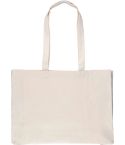 Borsa per la spesa in cotone (280 gsm) Harrier, cachi, 1161745-013999999