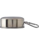 Foldable cup Annette | Stainless steel 304 | 220 ml, silver, 1171288-032999999