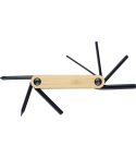 Set za popravak bicikla Edna | 7 dijelova | Bamboo, smeđa, 1172208-011999999