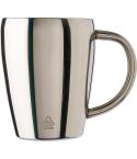 Mug isolato Naya | Riciclato | 200 ml | 2 pezzi, argento, 4665-032999999