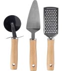 Utensili da cucina Sylvan | Acciaio inossidabile, marrone, 1206871-011999999